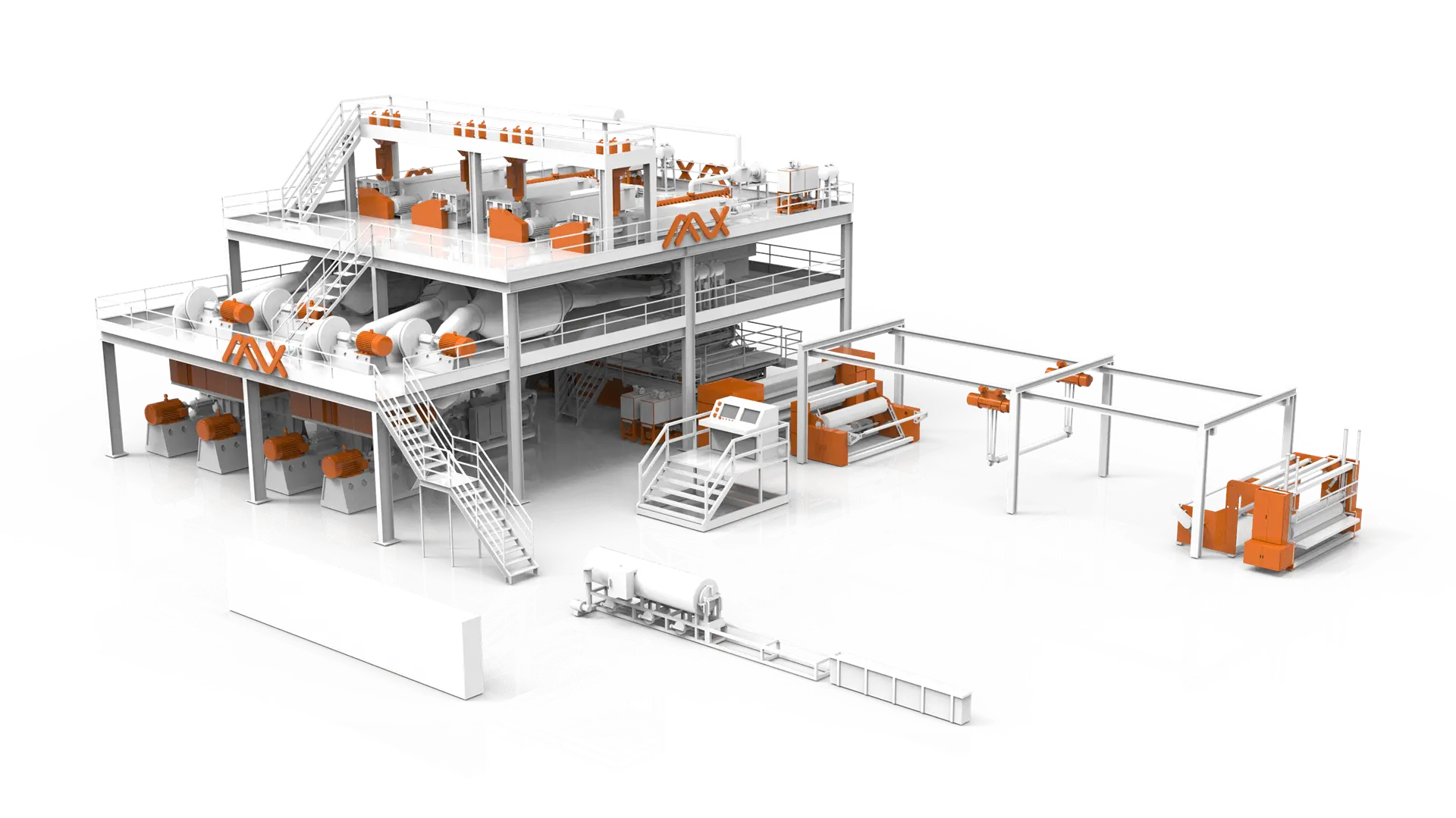 Bicomponent Lines s²s² pe pp bicomponent nonwoven fabric making machine